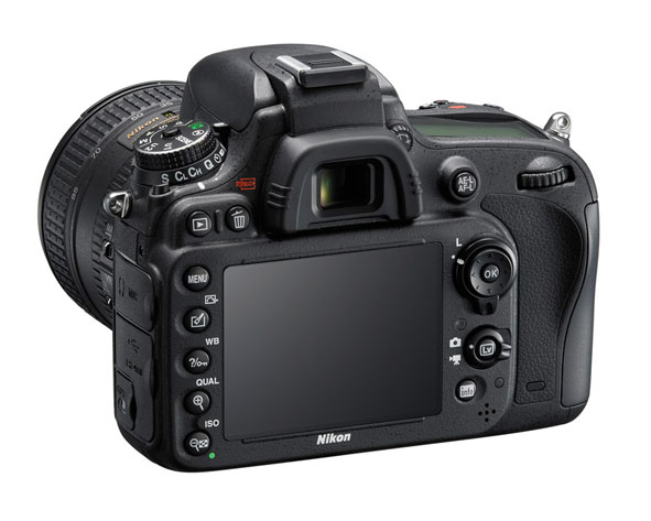 Nikon D600 back